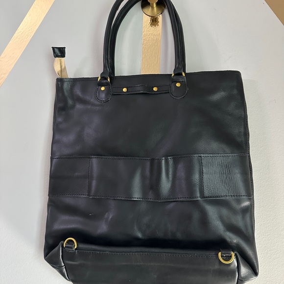 Sseko Convertible Tote in Black - Picture 2 of 13